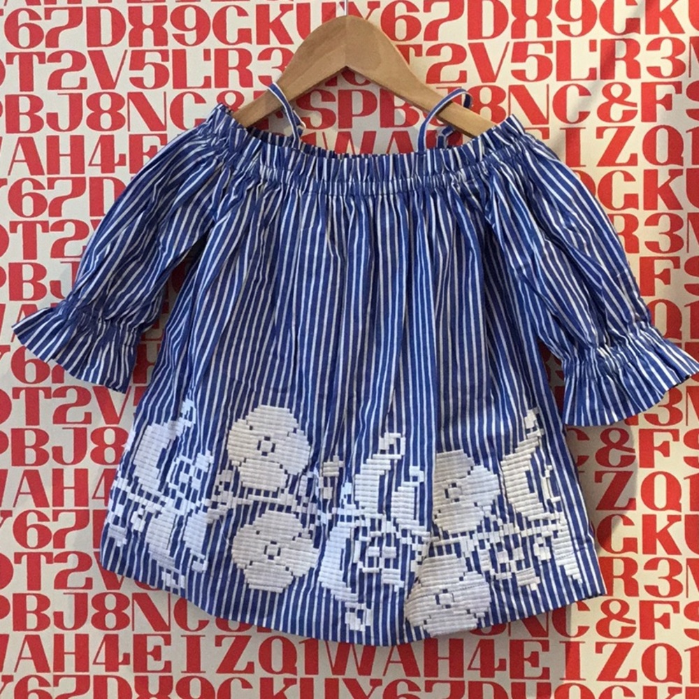 Sophie Catalou Embroidered Kara Dress, NEW WITH TAGS